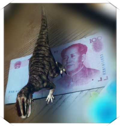 摄像与3D虚拟技术下的恐龙