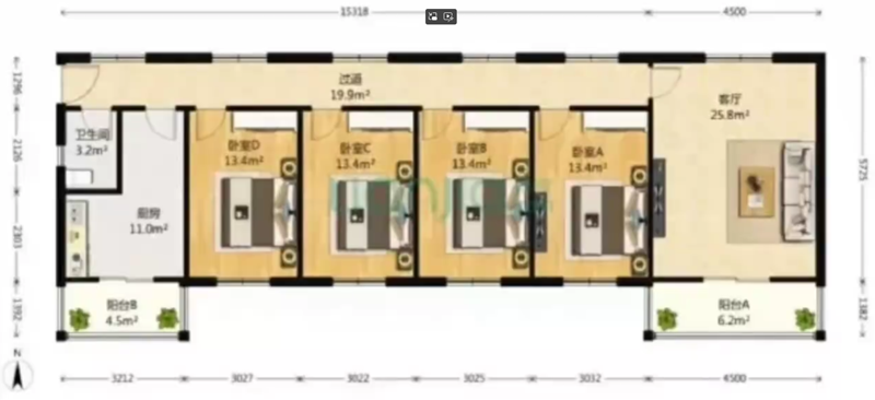 星铃丹·户型设计·装修设计